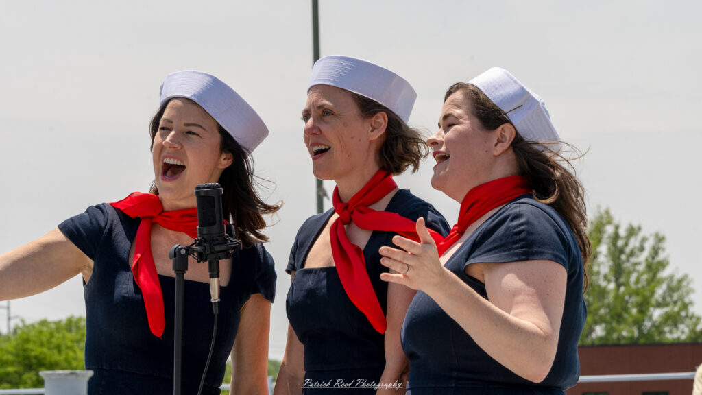 Andrews Sisters Tribute Performance – USS LST 393 Reenactment, June 7th, 2025